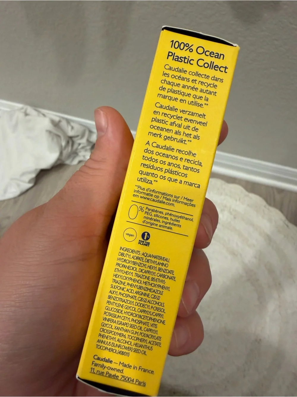 Caudalie Yellow SPF 50+ High Protection Fluid